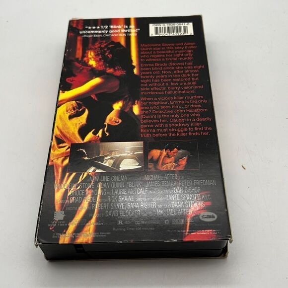 Blink (VHS 1994) Madeleine Stowe, Aidan Quinn, James Remar, Erotic Drama - Picture 2 of 3